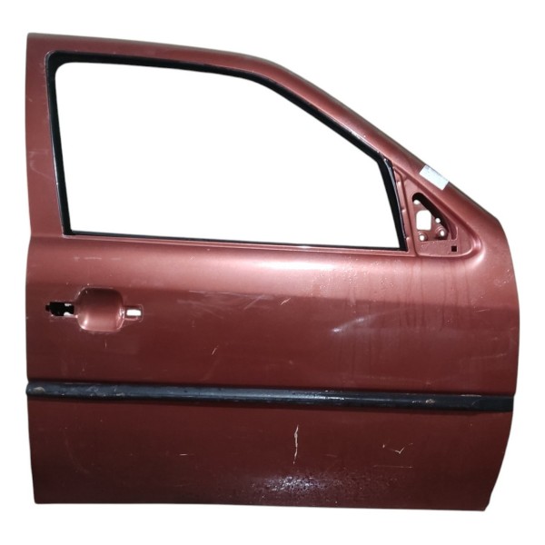 Porta Dianteira Direita Vw Gol G3 G4 2001 2002 2006 2007 Dianteira Direita Bordô