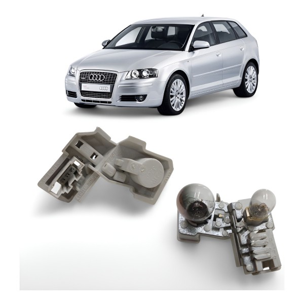 Circuito Soquete Direito Tampa Audi A3 Sportback 2006 A 2008