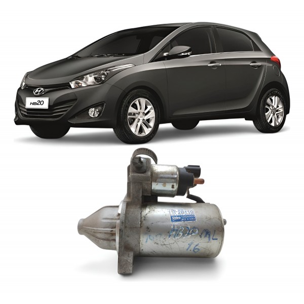 Motor Partida Arranque Hyundai Hb20 1.6 16v 2013 2014 A 2019