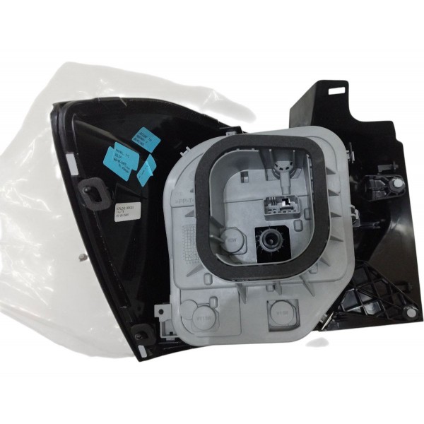 Lanterna Traseira Vw Polo Highline 2022 2023 2024 Fumê Direito/passageiro Fumê