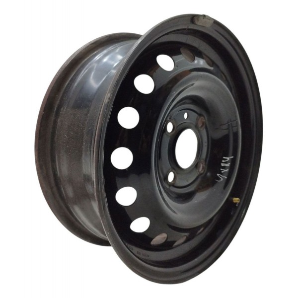 Roda Ferro Aro 15 Nissan 115x5½2jj Original 4 Furos Preto
