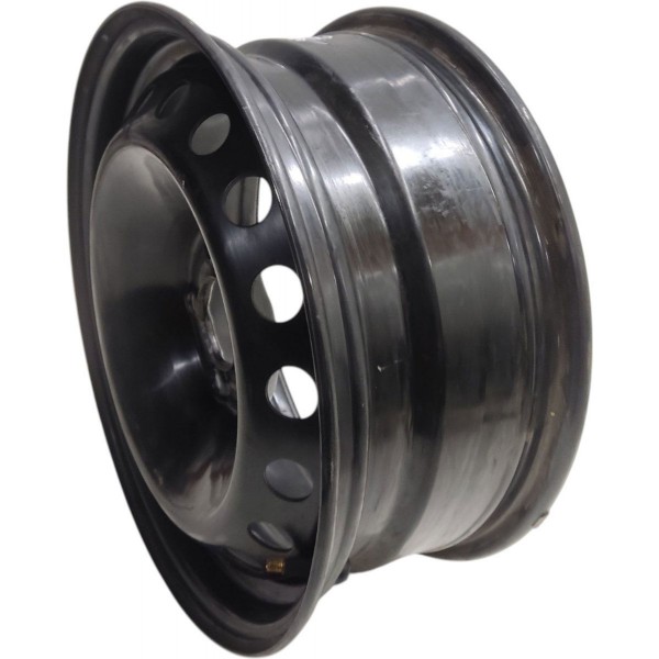 Roda Ferro Aro 16 Estepe Fiat Toro 5x110 5 Furos Original Preto