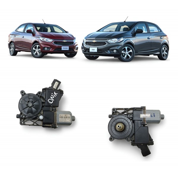 Motor Máquina Vidro Dianteira Esquerda Gm Onix 2016 A 2019