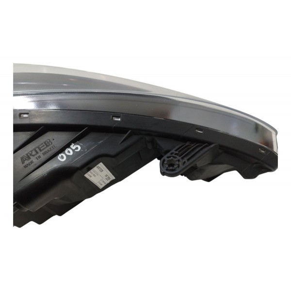 Farol Esquerdo Hyundai Hb20 2012 2013 A 2019 Máscara Negra Esquerdo/motorista