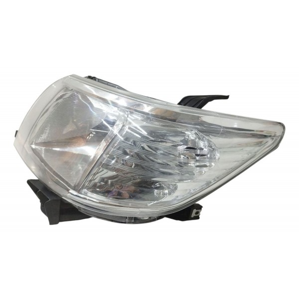Farol Esquerdo Toyota Hilux 2012 2013 2014 Cromado Detalhe Esquerdo/motorista
