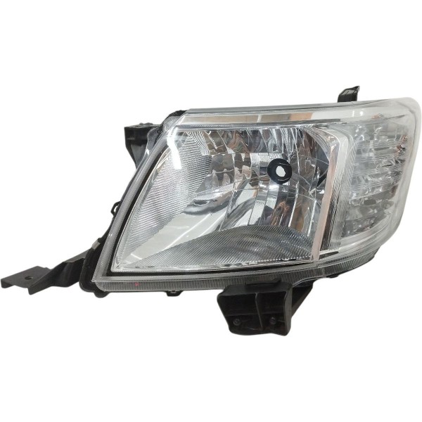 Farol Esquerdo Toyota Hilux 2012 2013 2014 Cromado Detalhe Esquerdo/motorista