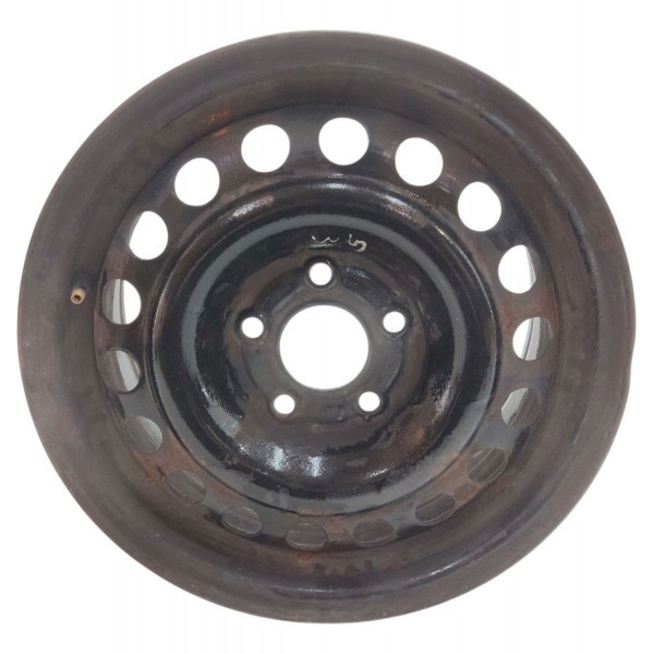 Roda Ferro Aro 15 Gm Vectra Zafira Omega 5 Furos Original Preto