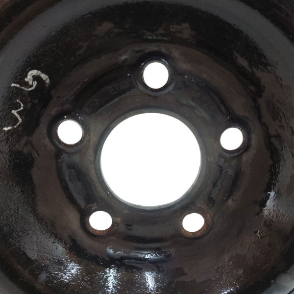 Roda Ferro Aro 15 Gm Vectra Zafira Omega 5 Furos Original Preto