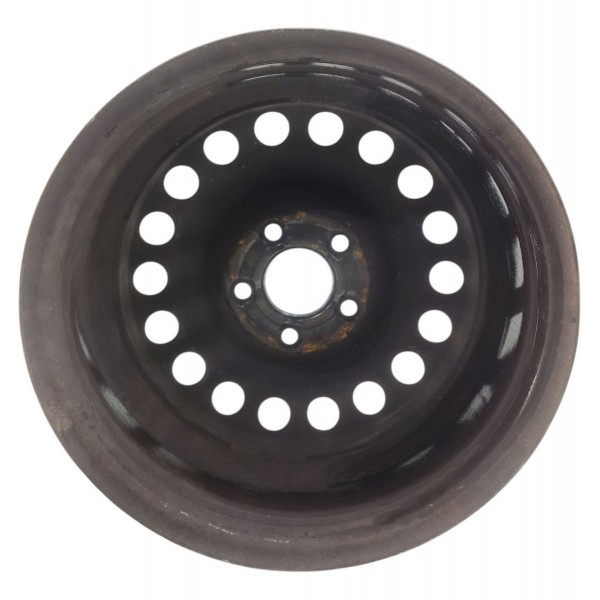 Roda Ferro Aro 15 Gm Vectra Zafira Omega 5 Furos Original Preto