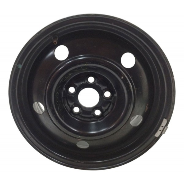 Roda Ferro Aro 15 Estepe Toyota Corolla 15x6jj 5 Furos Preto