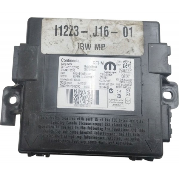 Módulo Pressão Pneu Jeep Compass 2017 2018 2019 2020