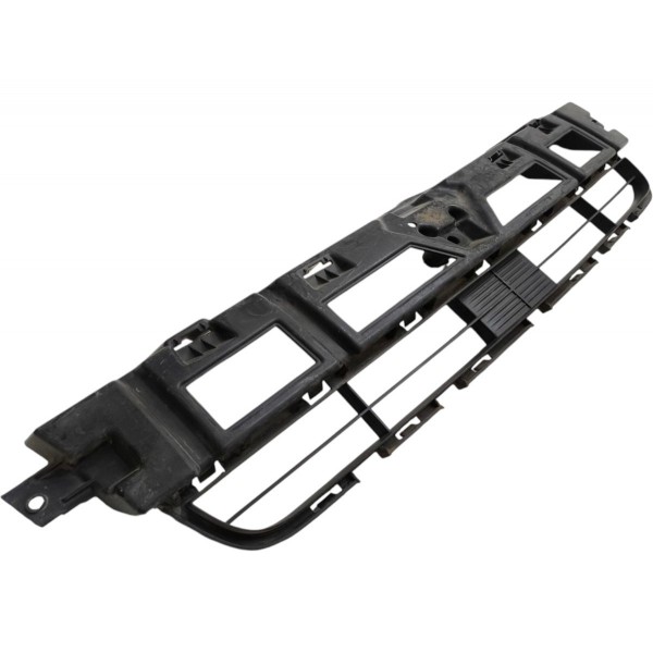 Grade Frontal Parachoque Dianteiro Renault Sandero 2002 2014 Preto Fosco