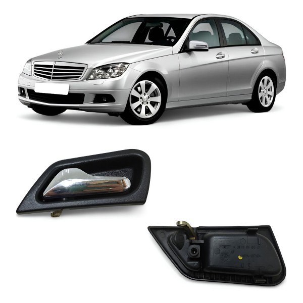 Maçaneta Interna Dianteira Esquerda Mercedes C180 2001 2005