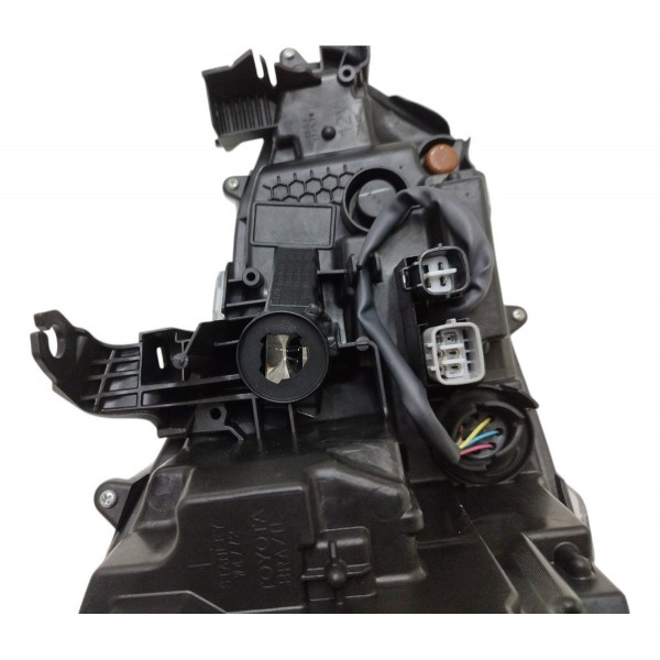 Farol Esquerdo Corolla Híbrido Friso Azul 2020 2021 2022 Led Esquerdo/motorista