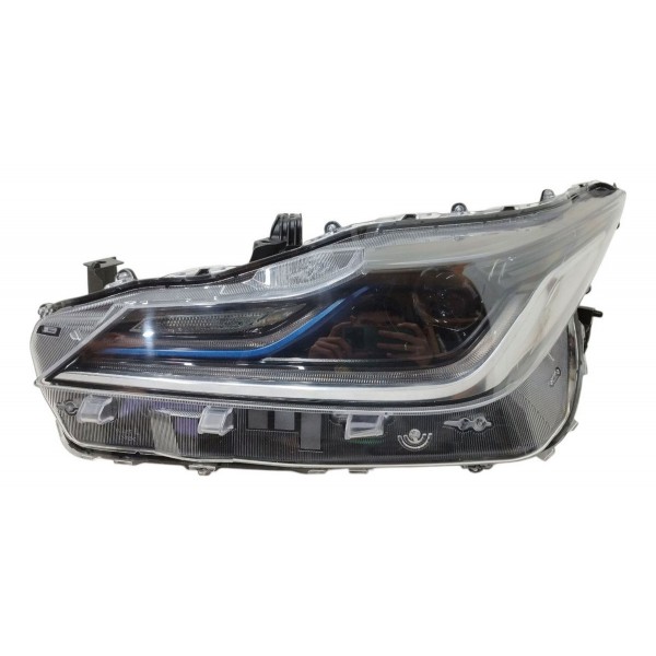 Farol Esquerdo Corolla Híbrido Friso Azul 2020 2021 2022 Led Esquerdo/motorista