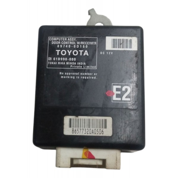 Modulo Central Elétrica Toyota Etios 2016 2017 2018 A 2020