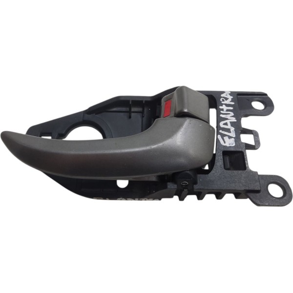 Maçaneta Interna Dianteira Direita Hyundai Elantra 2011 2015 Cinza-escuro