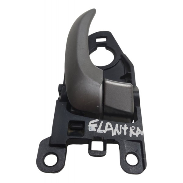 Maçaneta Interna Dianteira Direita Hyundai Elantra 2011 2015 Cinza-escuro