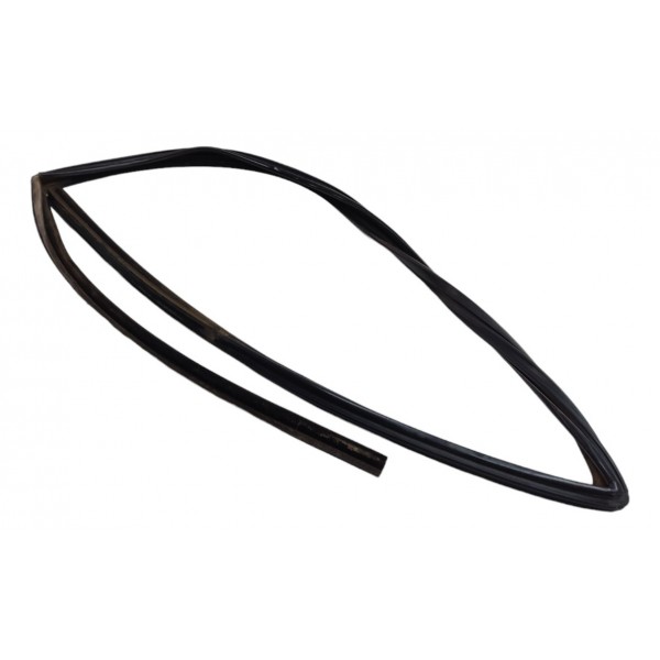 Vedação Borracha Porta Dianteira Esquerda Fox 2p 2004 A 2014 Preto