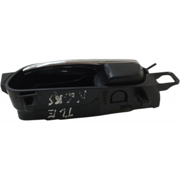 Maçaneta Interna Traseira Esquerda Nissan Kicks 2017 A 2021 Cromado Traseira