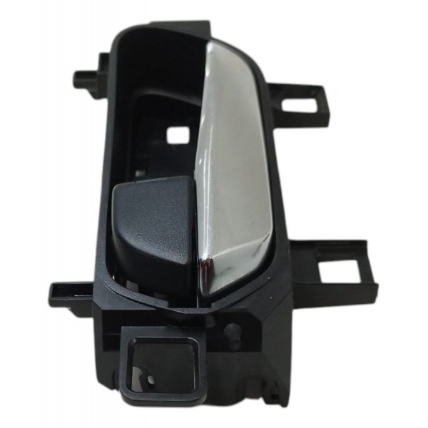 Maçaneta Interna Traseira Esquerda Nissan Kicks 2017 A 2021 Cromado Traseira