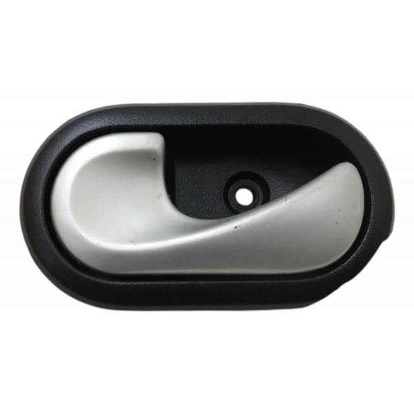 Maçaneta Interna Traseira Esquerda Sandero 2007 2008 A 2014 Cinza