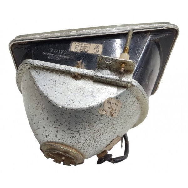 Farol Esquerdo Del Rey 1978 1979 1980 Cromado Original Cibie Esquerdo/motorista