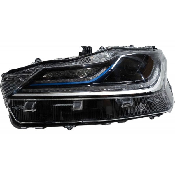 Farol Esquerdo Corolla Híbrido Friso Azul 2020 2021 2022 Led Esquerdo/motorista