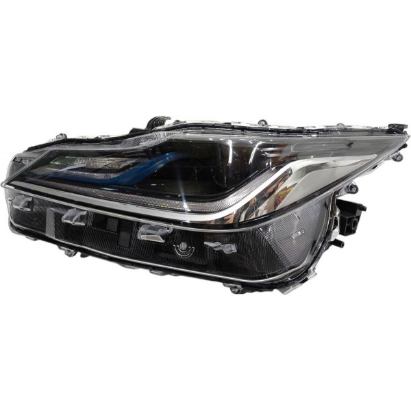 Farol Esquerdo Corolla Híbrido Friso Azul 2020 2021 2022 Led Esquerdo/motorista