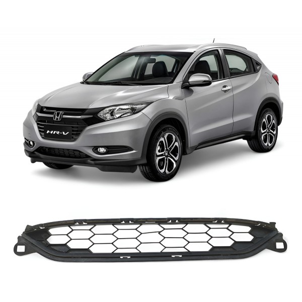 Grade Inferior Parachoque Honda Hrv 2015 2016 2017 2018 Orig