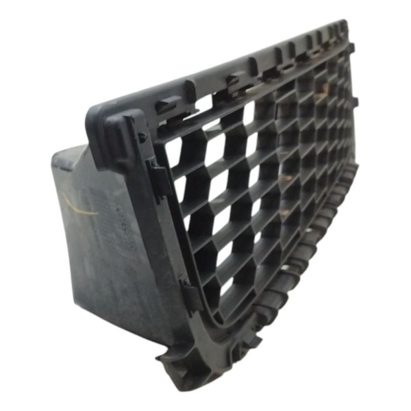 Grade Central Parachoque Renault Sandero 2008 2009 A 2012 Preto Fosco