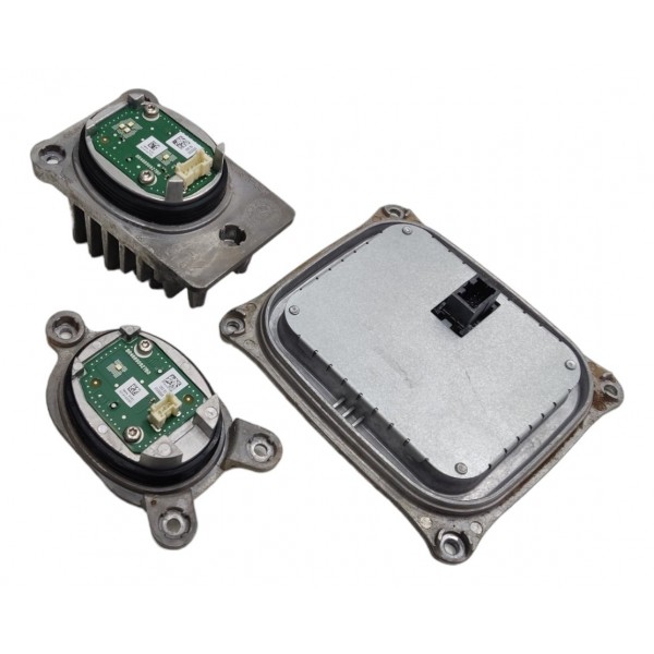 Kit Modulo Reator Led Farol Fiat Toro 2016 2017 2018 2019 H1 Cinza Branco-frio