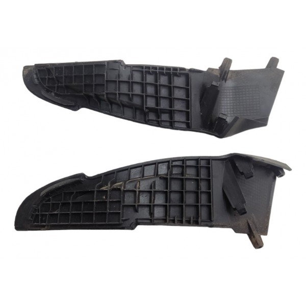 Par Moldura Churrasqueira Parabrisa Kia Sportage 2019 2020 Preto