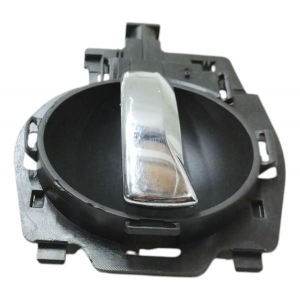 Maçaneta Interna Traseira Esquerda Citroen C3 2005 A 2010 Cromado Traseira