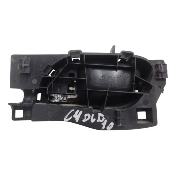 Kit 4 Maçaneta Interna Citroen C4 Pallas Cactus 2009 A 2012 Cromado Dianteira/traseira