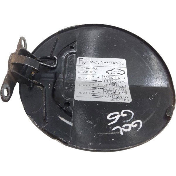 Portinhola Tanque Combustível Volkswagen Gol G5 2009 A 2012 Preto 2010