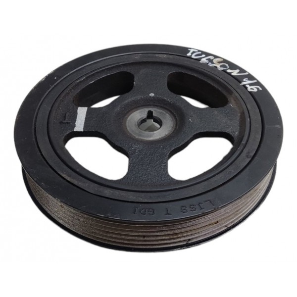 Polia Eixo Virabrequim Motor Tucson 1.6 16v Turbo 2018 2019