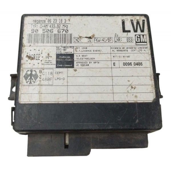 Módulo Conforto Chevrolet Vectra 1997 1998 1999 2000 2001