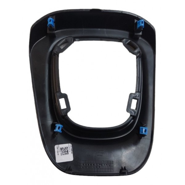 Moldura Alavanca Cambio Automático Fiat Pulse 2021 2022 2023 Preto Lisa