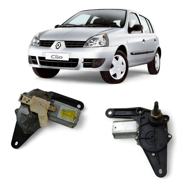 Motor Limpador Parabrisa Traseiro Renault Clio 2005 A 2012