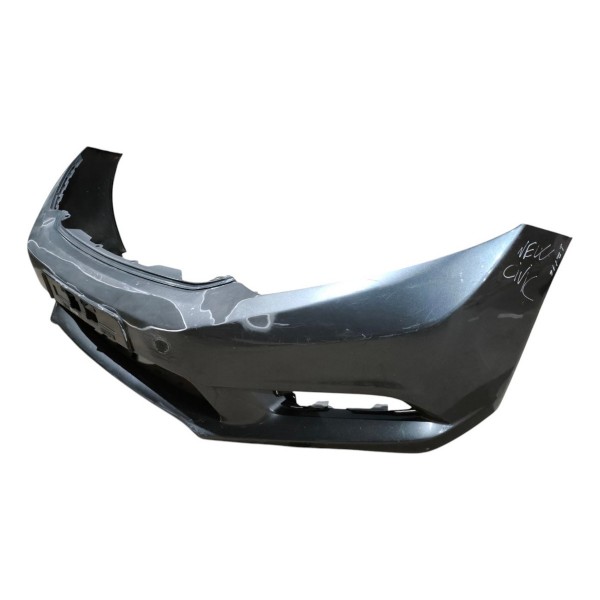Parachoque Dianteiro Honda Civic G9 2012 2013 2014 A 2016 Cinza-escuro