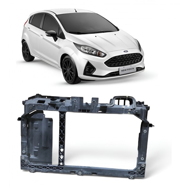 Painel Frontal Suporte Radiador Ford New Fiesta 2014 A 2019