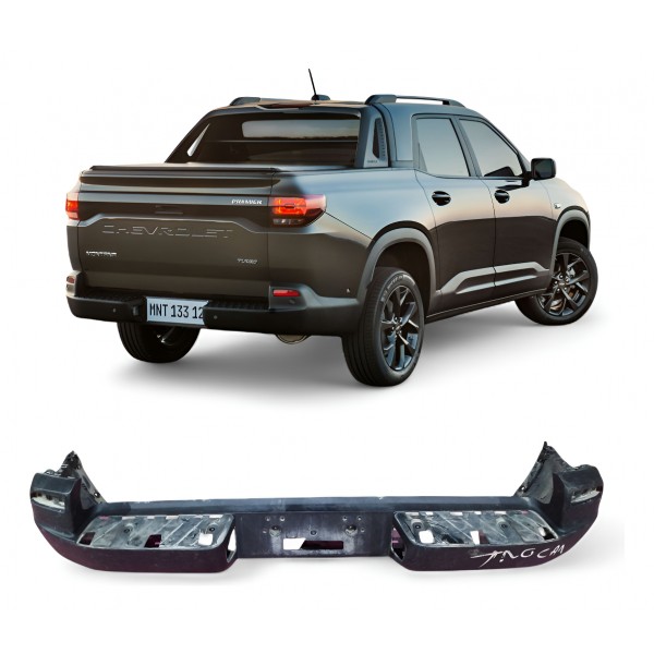 Parachoque Traseiro Chevrolet Montana 2023 2024 2025