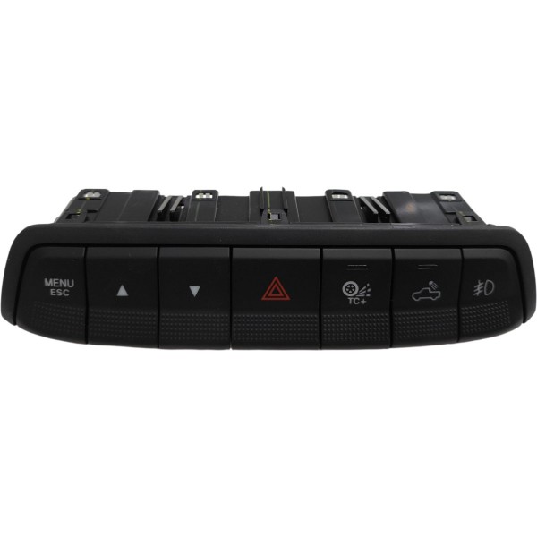 Botão Painel Central Alerta Fiat Strada 2020 2021 2022 Preto