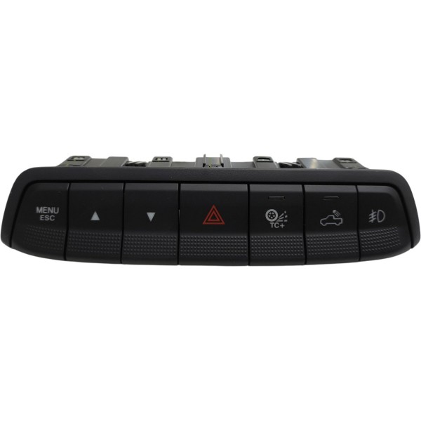 Botão Painel Central Alerta Fiat Strada 2020 2021 2022 Preto