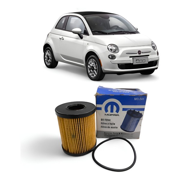 Filtro Óleo Fiat 500 Bravo Punto Linea Chrysler 1.4 Turbo
