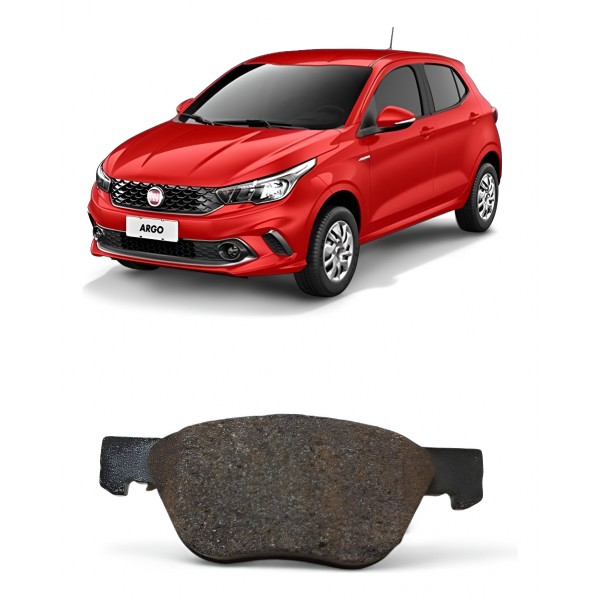 Pastilha Freio Dianteiro Fiat Argo 2018 2019 2020 2021 Orig