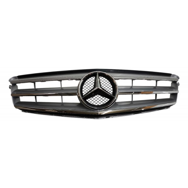 Grade Parachoque Dianteiro Mercedes C180 C200 2009 A 2013 Brilhante