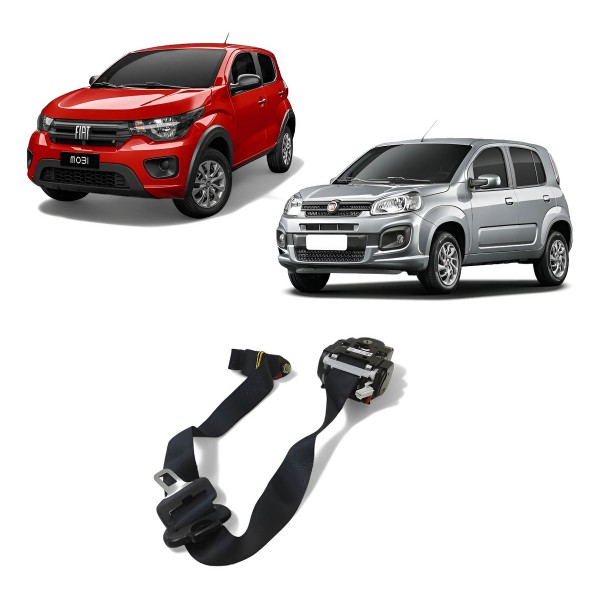 Cinto Esquerdo Fiat Uno Mobi 2017 2018 2019 2020 2021 Origi