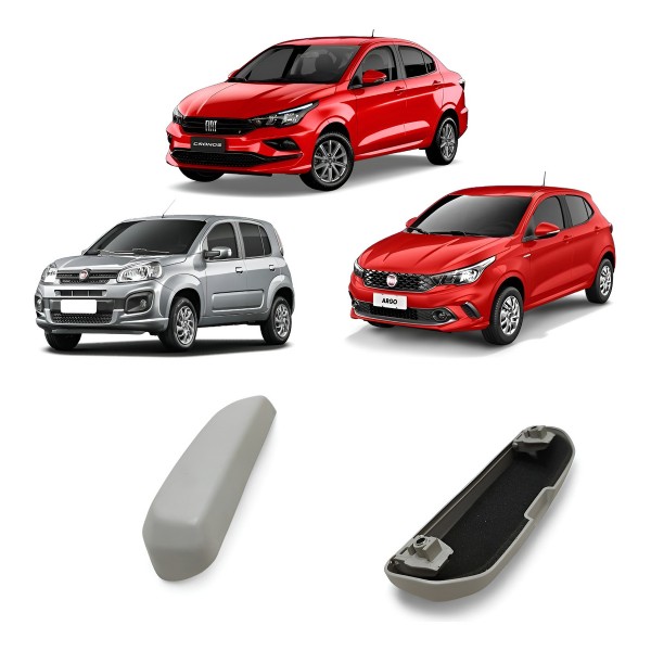 Porta Óculos Fiat Argo Cronos Uno 2015 2016 2017 2018 A 2023